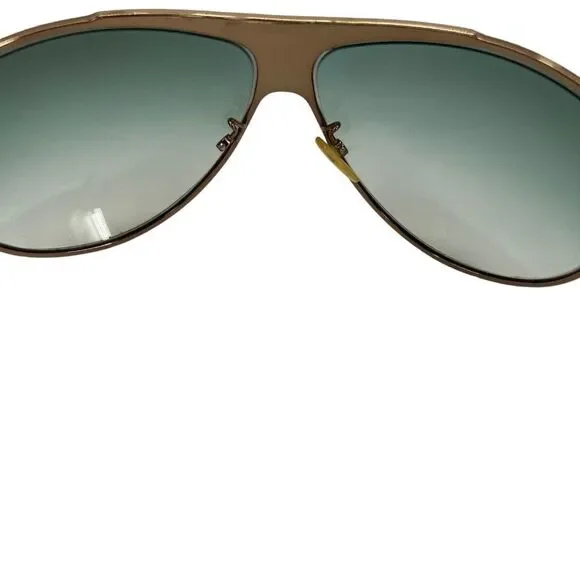 Vintage Escada Gold Aviator Sunglasses Style SES633 Unisex